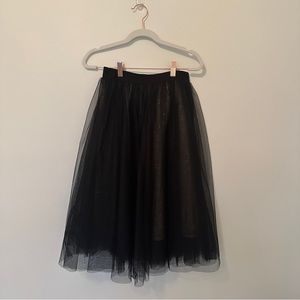Pink Blush Maternity Black Tulle Skirt, Brand New with Tags, Size Small